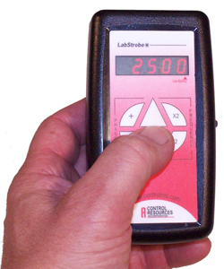Pocket LED Stroboscope LabStrobe